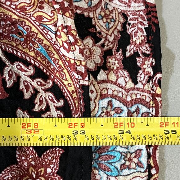 Anthropologie Women's Cady Mock Neck Paisley Tiered Tunic Dress Size Small - Picture 10 of 10